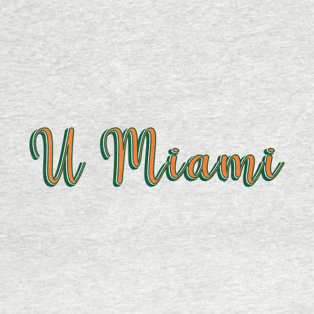 UMiami Sticker by AashviPatel